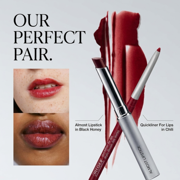 Clinique Almost Lipstick Tinted Lip Balm in 3 Iconic Shades Black Honey, Pink, and Nude Honey | Sheer + Lightweight