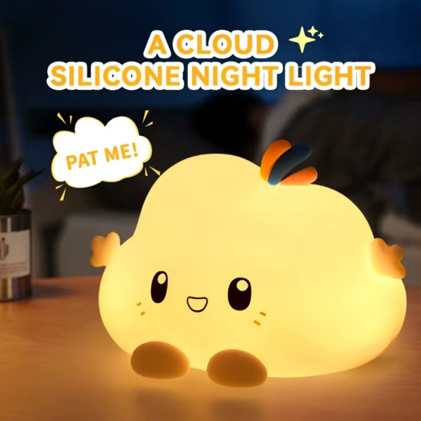 Cloud Night Light,Touch Control Dimming, Charging & Timing ,For Home Decor, Perfect Gift Choice